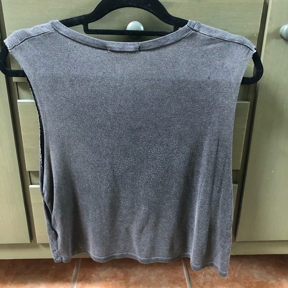 Don’t Ask Why Distressed Muscle Tank - Picture 2 of 3